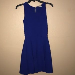 Bright navy blue dress